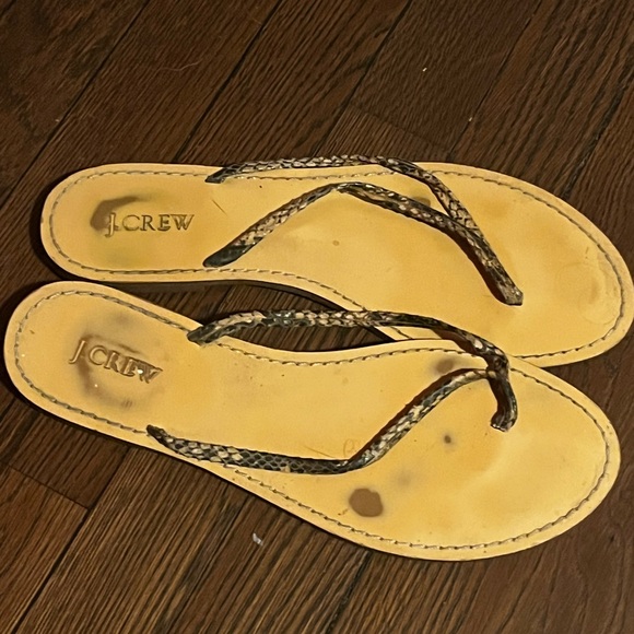 J. Crew Flip Flops - Picture 2 of 4